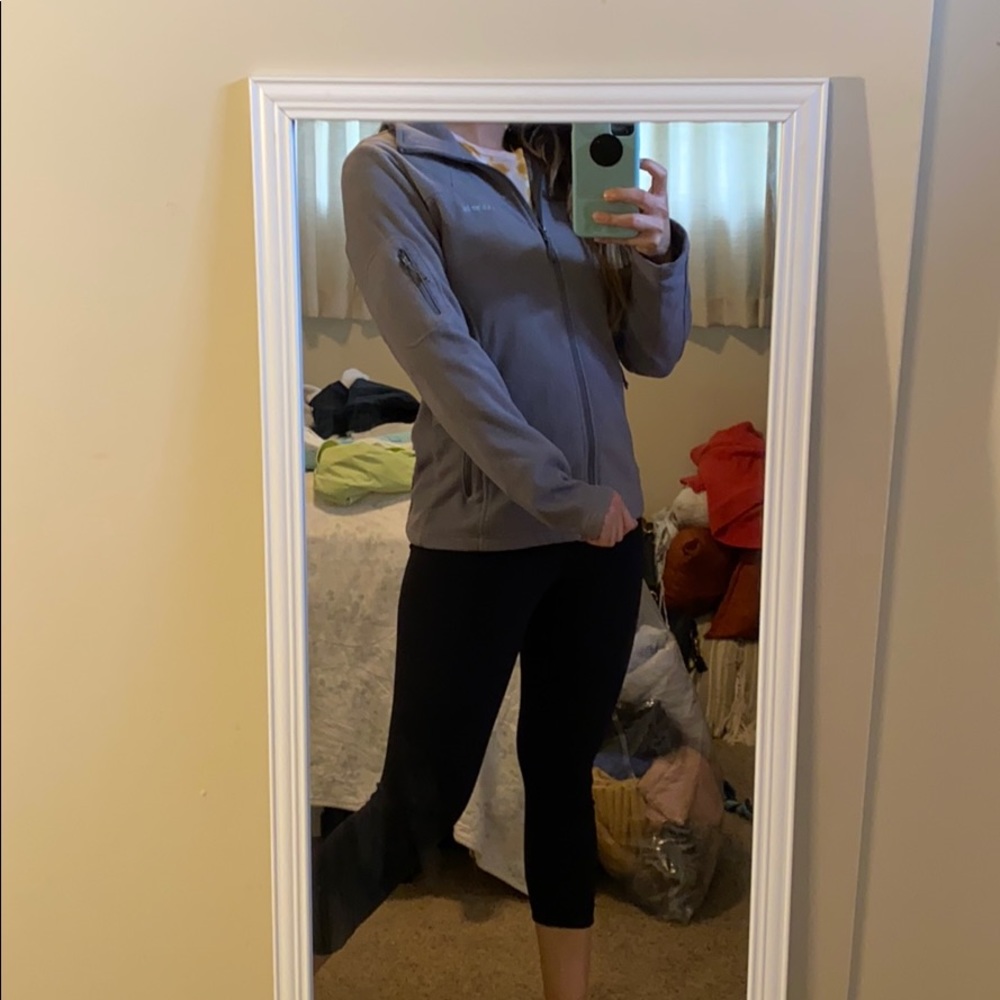 Columbia zip up sweater